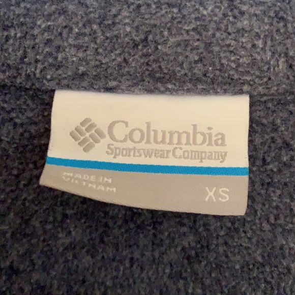 Columbia Fleece Jacket XS Blue - Picture 10 of 11